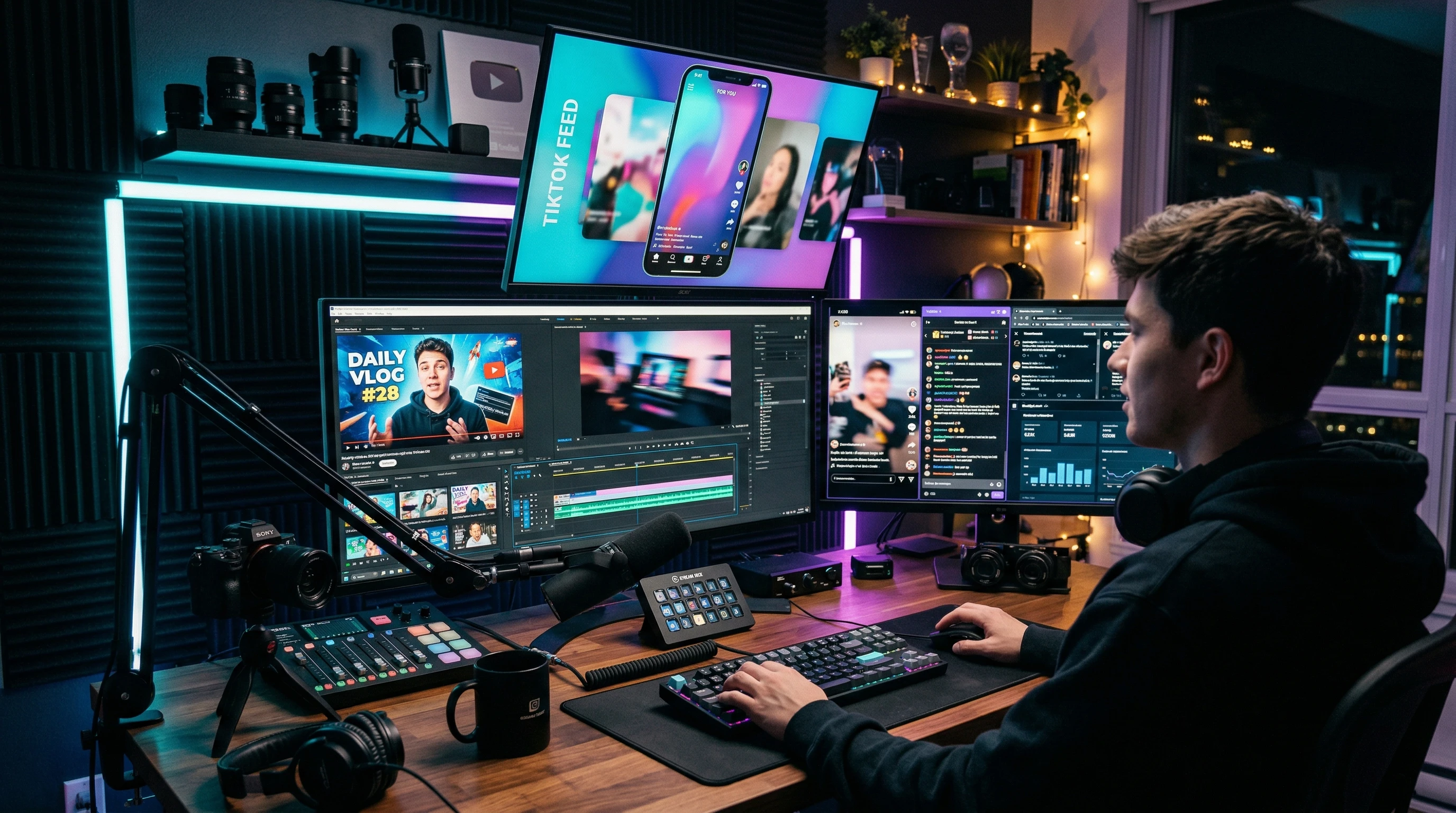 HappyHorse for content creators showing AI video workflow for social media platforms