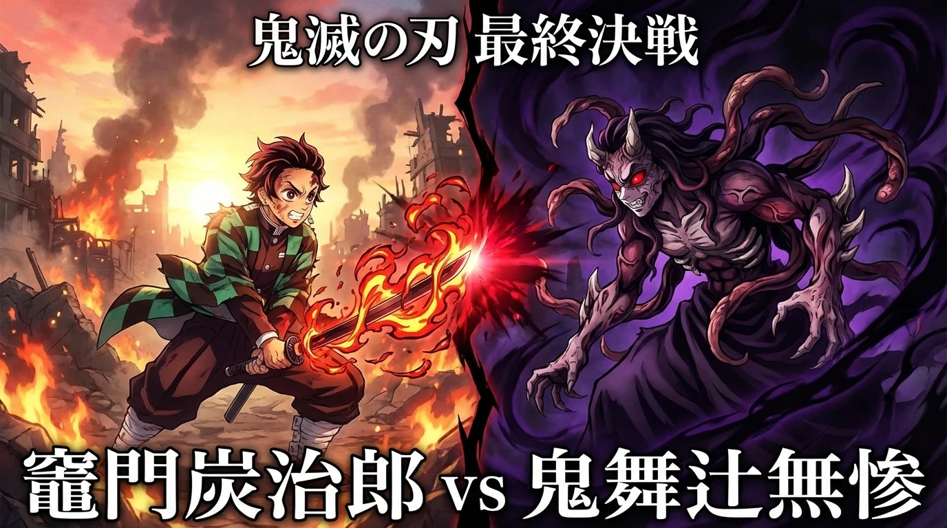 Tanjiro vs Muzan: Batalla Final