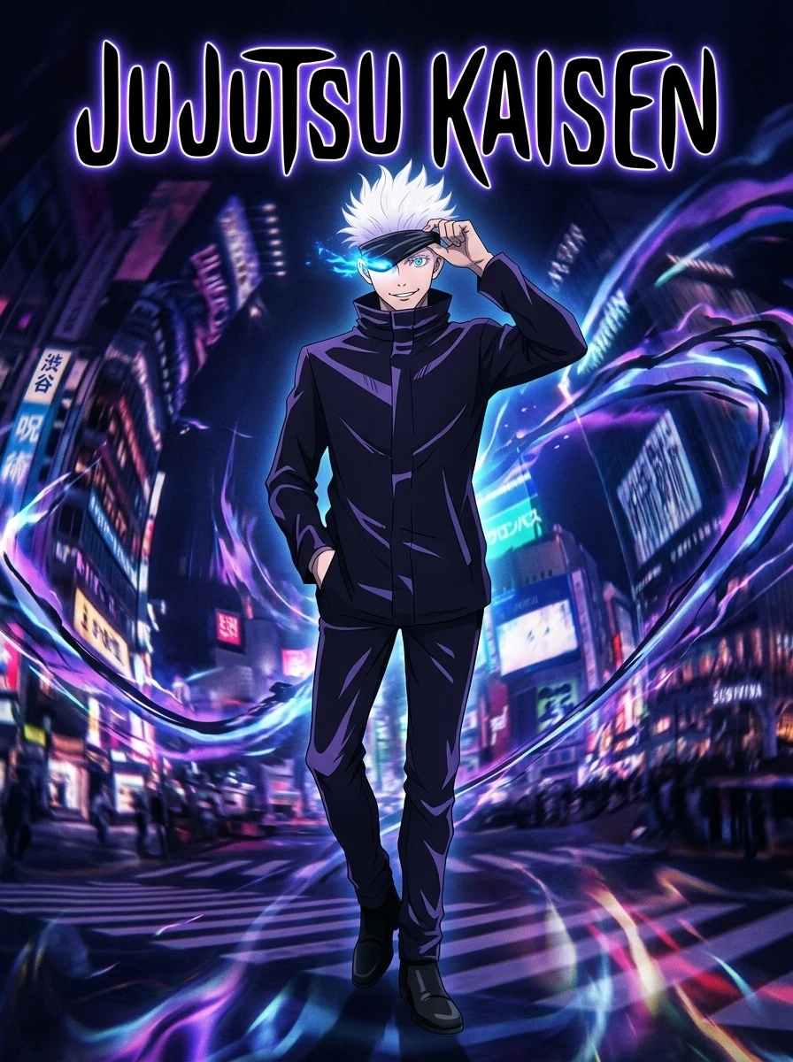 Póster visual de Gojo